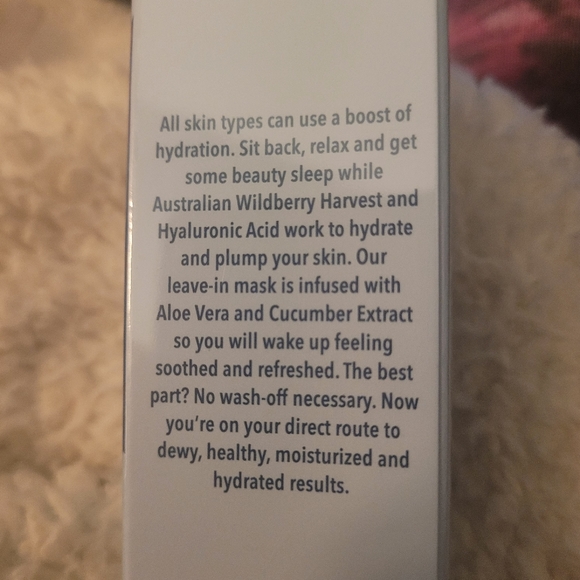 NWOT Flight Mode Skincare High Altitude Hydration Mask Full - Picture 3 of 5